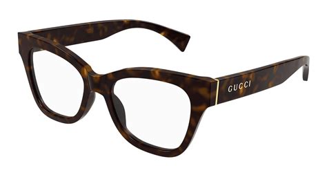 Occhiali da vista Gucci GG1133O 004 Tartaruga Scuro Lucido – 